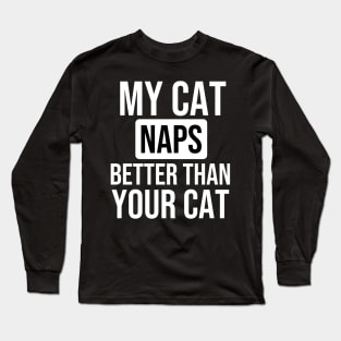 Cat Nap Long Sleeve T-Shirt